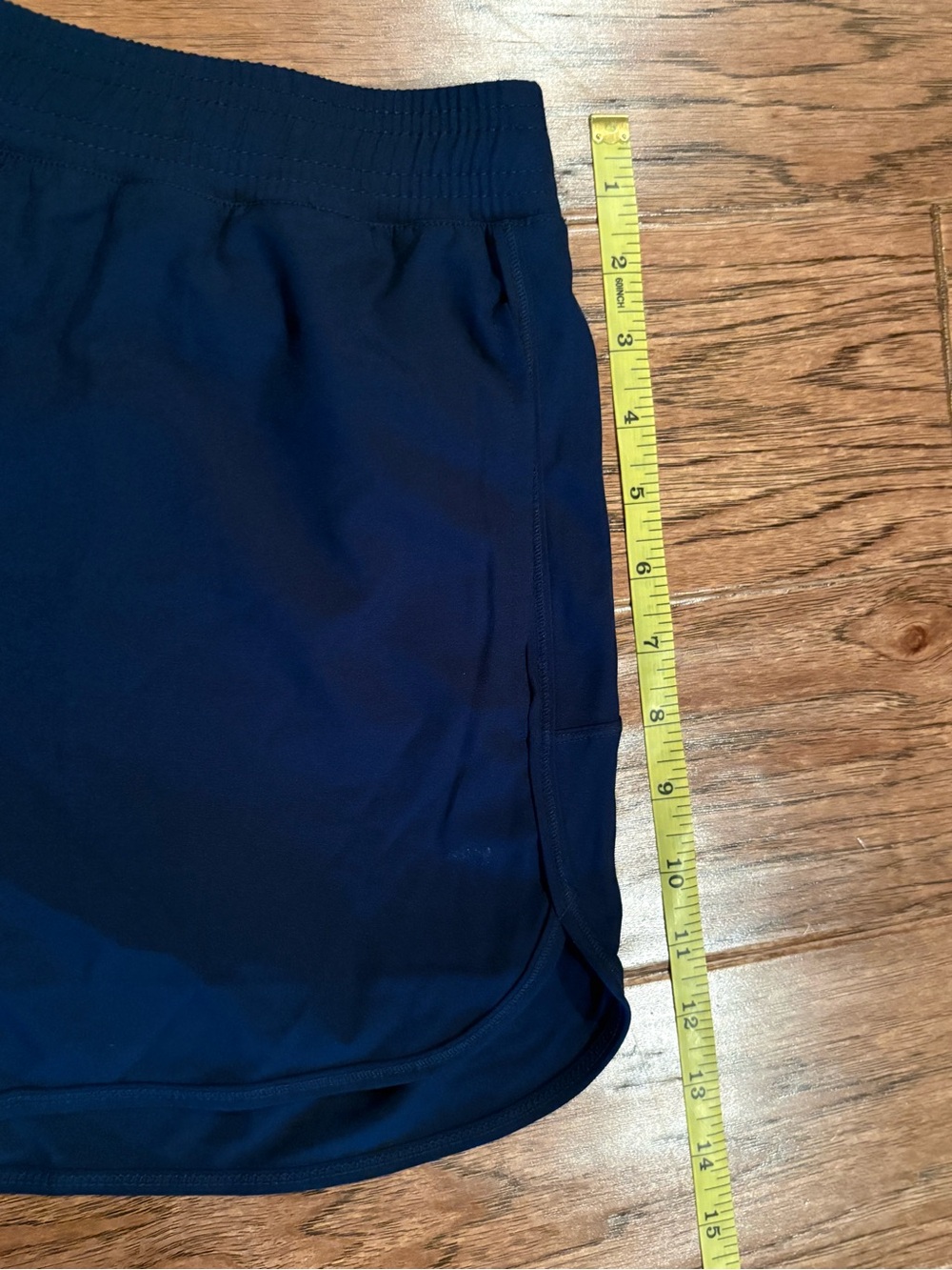 Born Primitive Women’s Running Shorts with Inner Liner Navy Blue XS - Picture 9 of 9